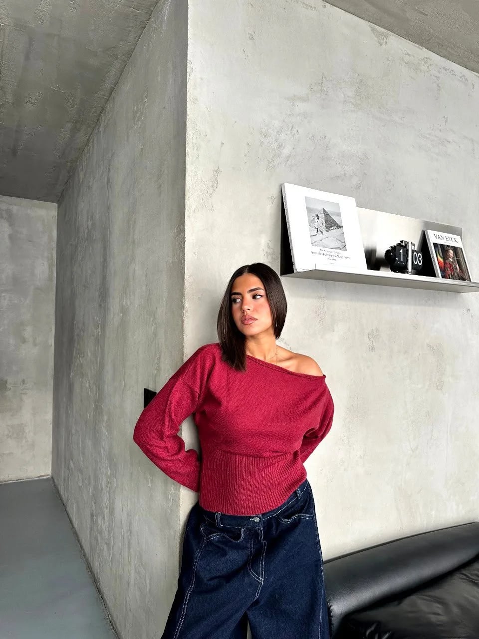 One-Shoulder Treco Corset Top