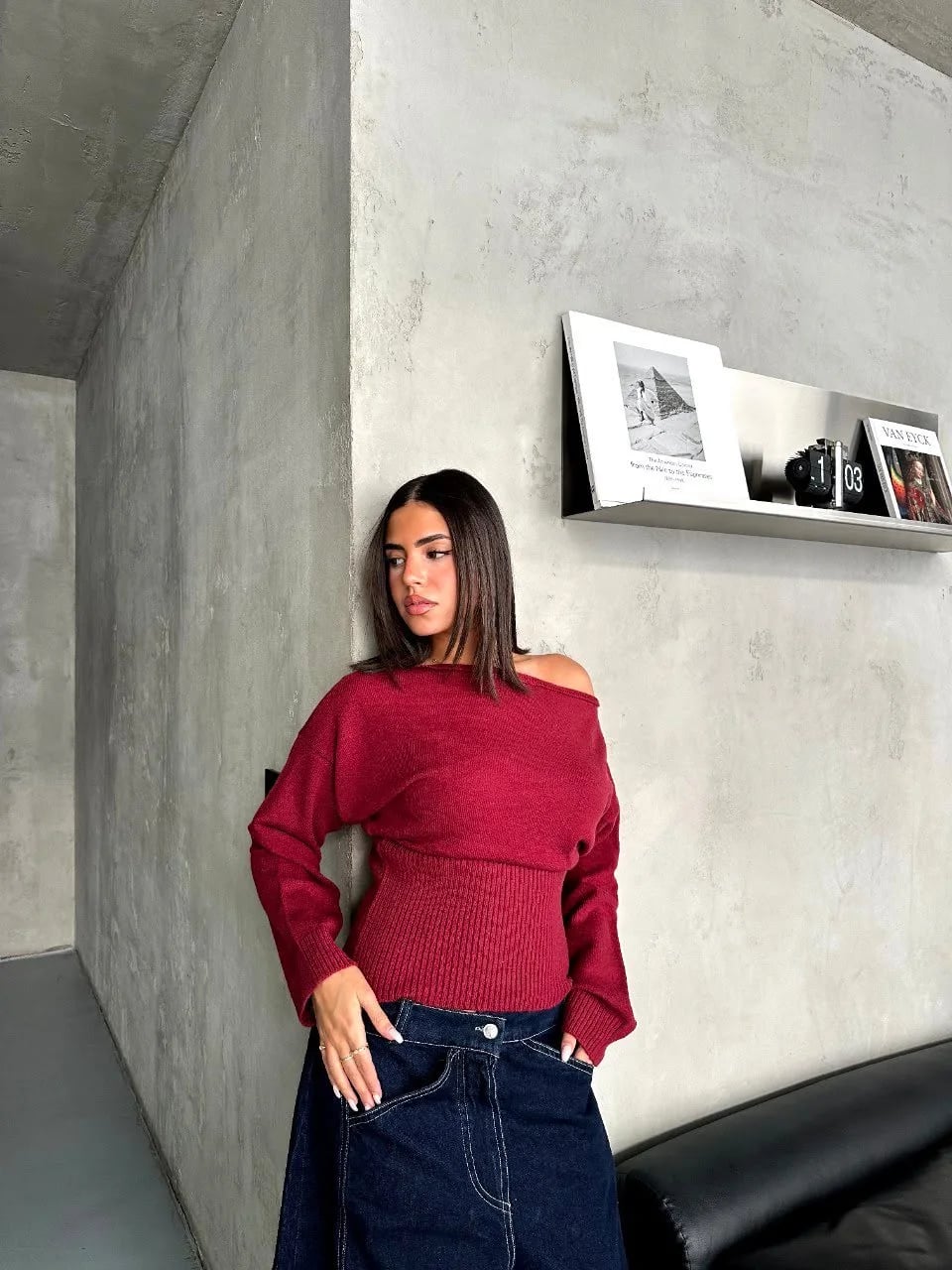 One-Shoulder Treco Corset Top