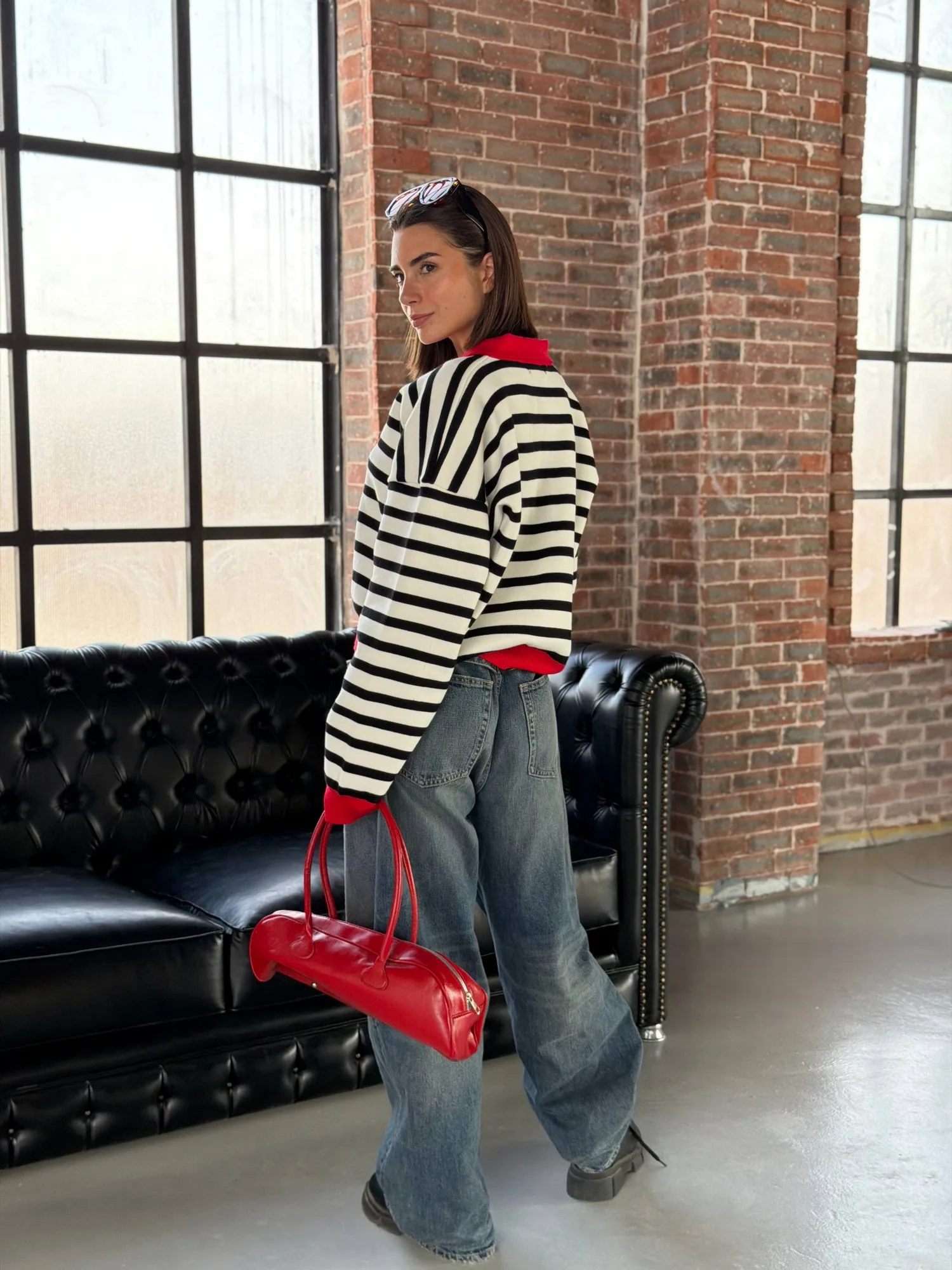 STRIPPED PULLOVER