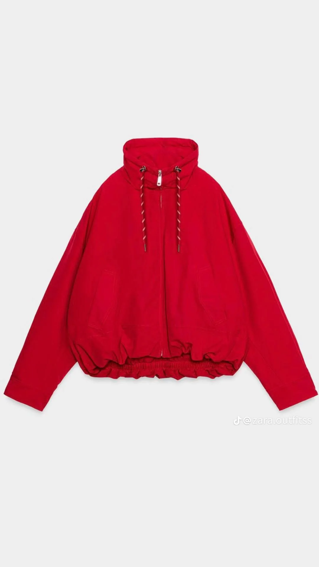 Gabardine Red Jacket