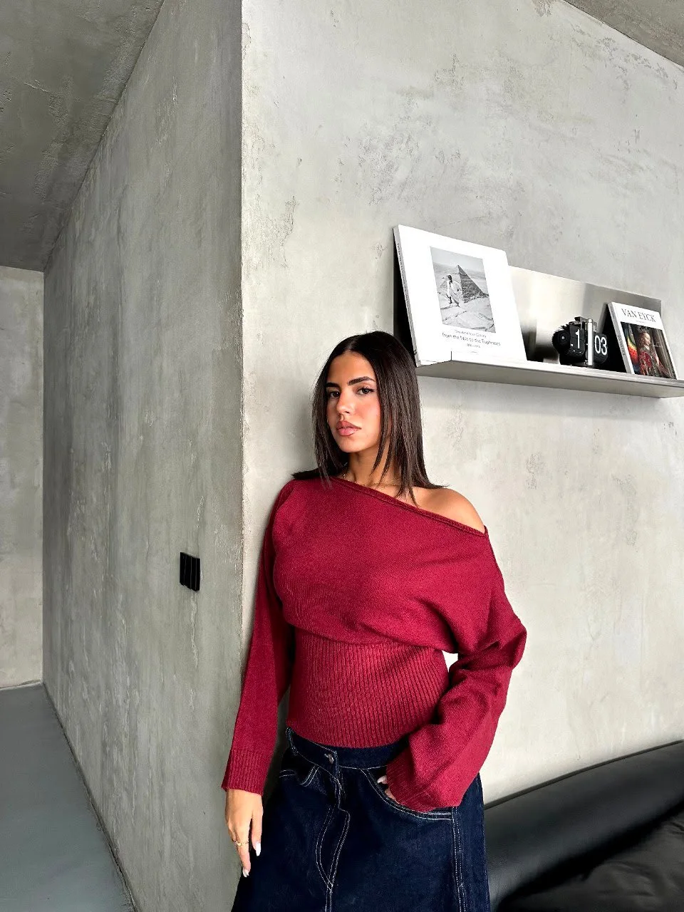 One-Shoulder Treco Corset Top